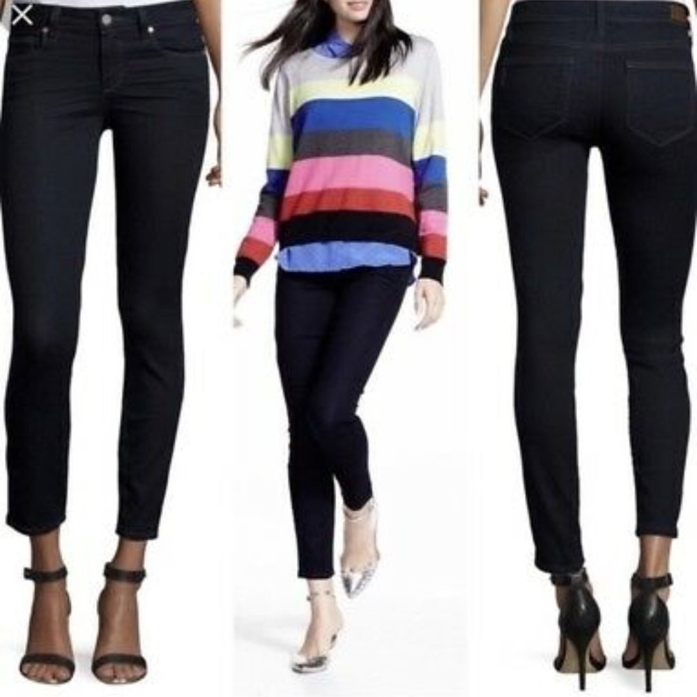 Paige skinny jeans Sz 27 SKYLINE ANKLE PEG Dark wash Skinny fit pants